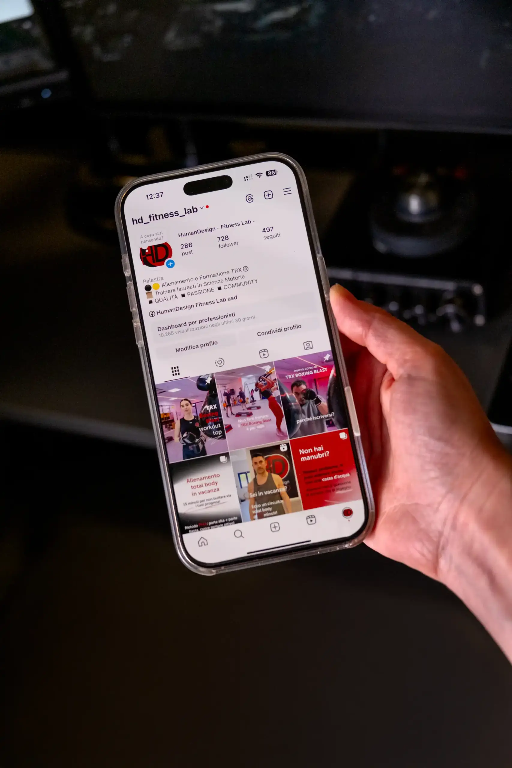 Identità visiva Human Design Fitness Lab