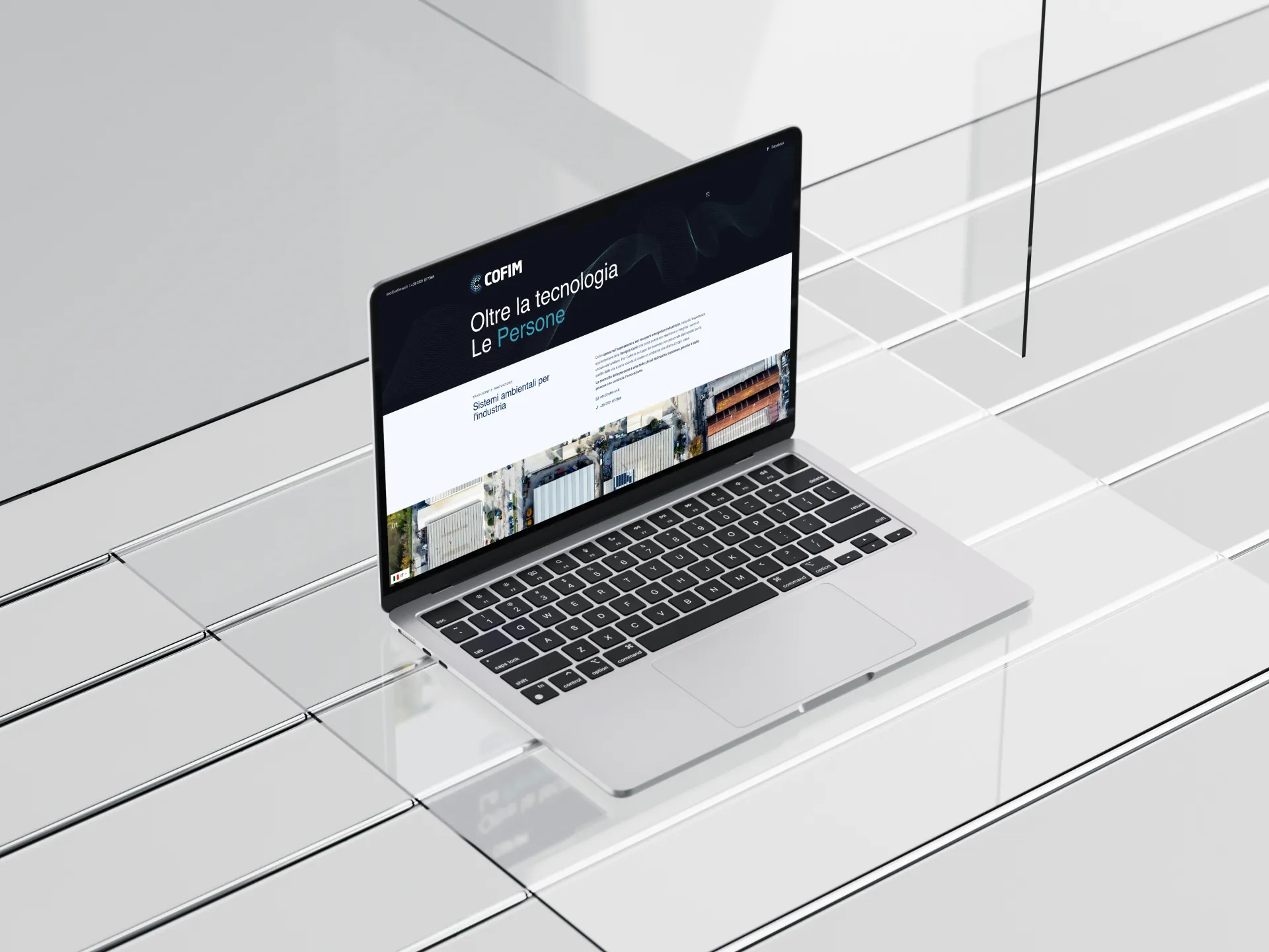 Identità visiva e sito web Cofim