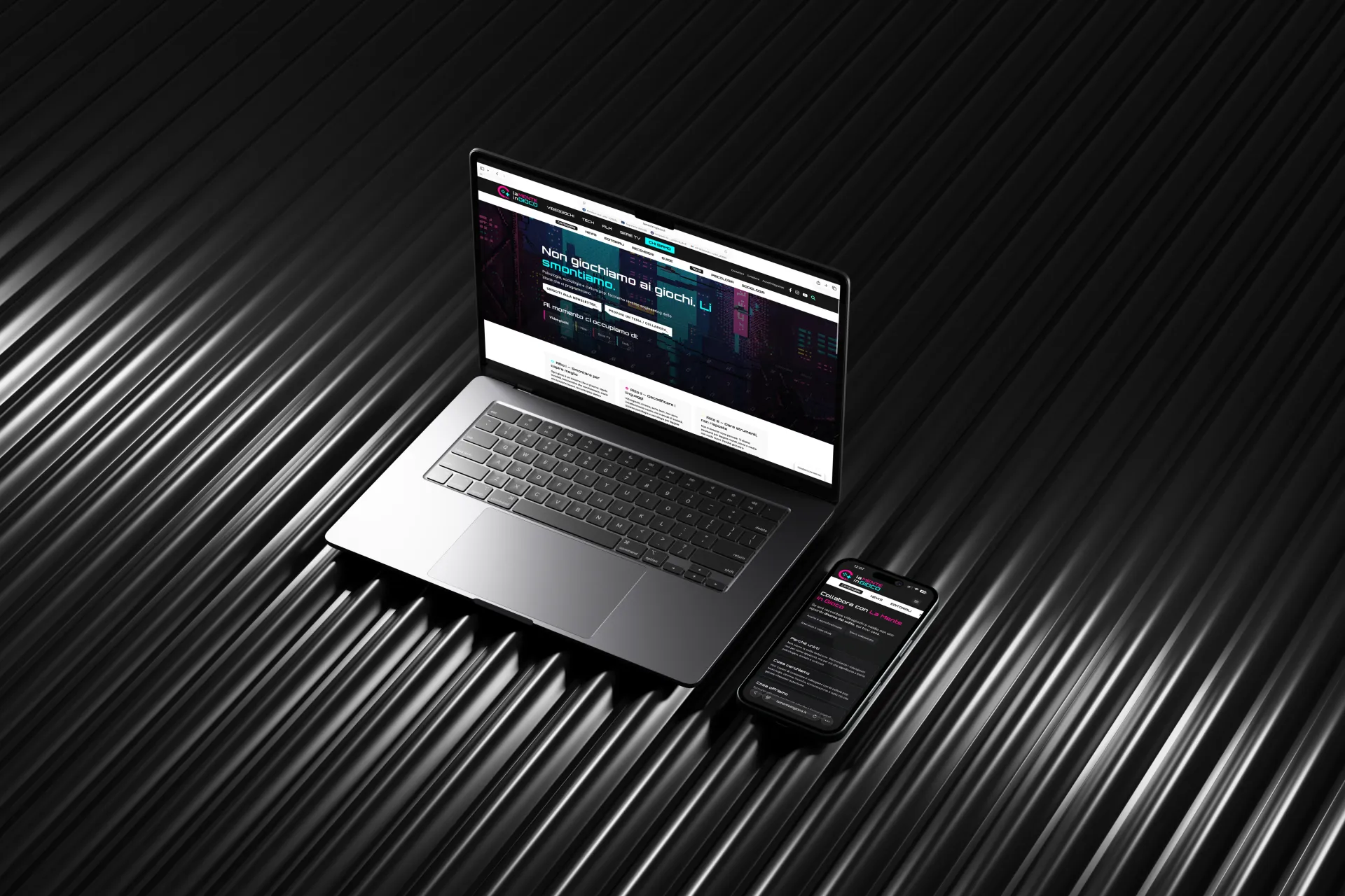 Sviluppo tecnico La Mente in Gioco