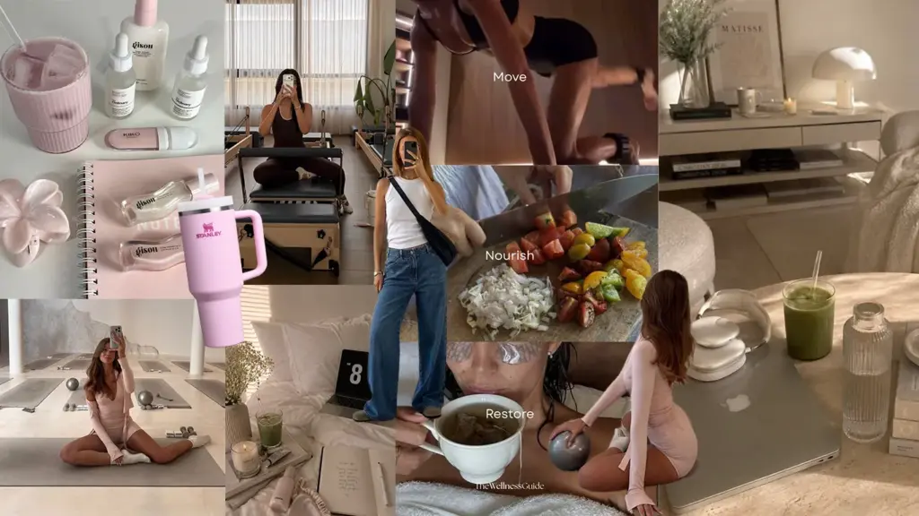 Massimalismo nel graphic design minimalism – clean girl aesthetic